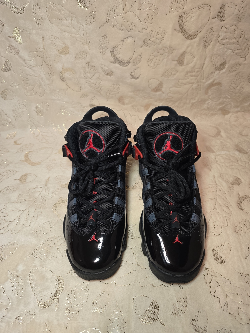 Jordan 6 Rings Black